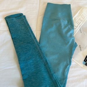 Alphalete amplify leggings Ocean